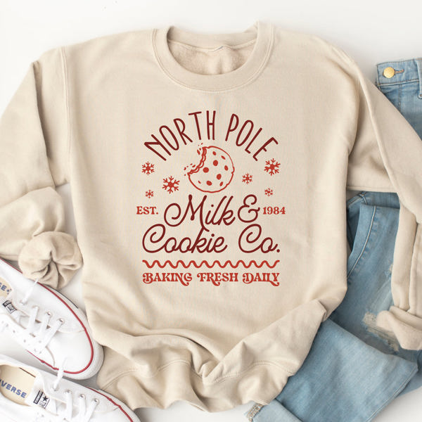 North Pole Cookie Co. Graphic Sweatshirt