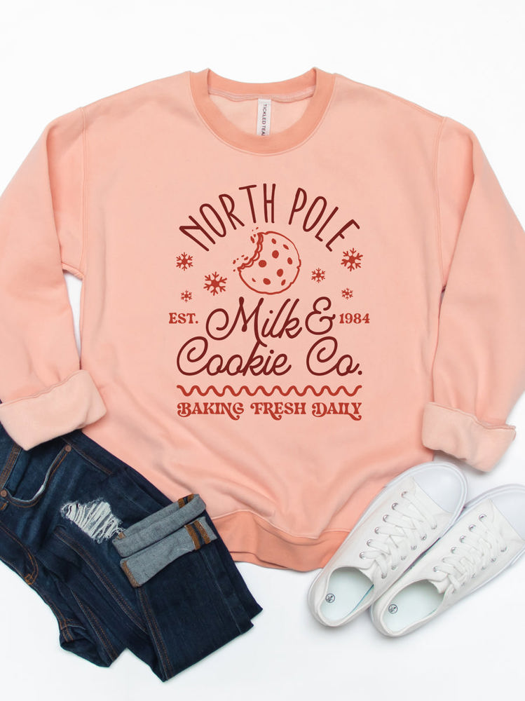 North Pole Cookie Co. Graphic Sweatshirt