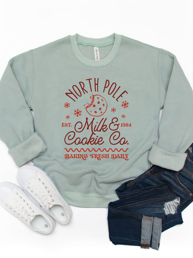 North Pole Cookie Co. Graphic Sweatshirt