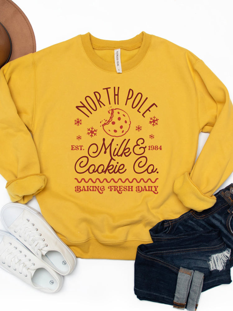 North Pole Cookie Co. Graphic Sweatshirt