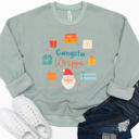 Large Sage Gangsta Wrapper Graphic Sweatshirt