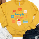 Large Yellow Gangsta Wrapper Graphic Sweatshirt