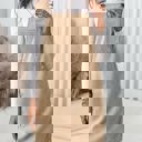 Medium Tan Corduroy Jumper Dress