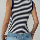  Striped Ribbed Tank Top