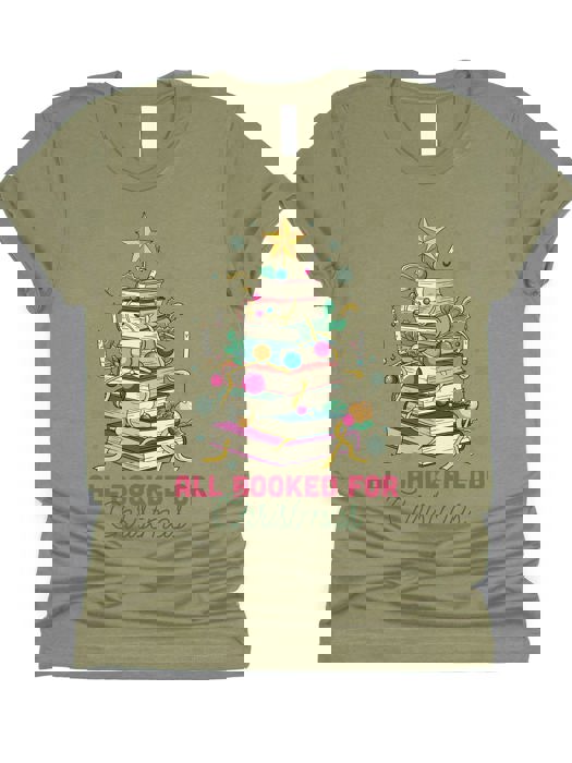 All booked for Christmas Graphic Tee