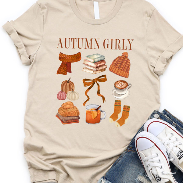 Autumn Girly Graphic Tee