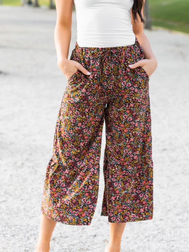 Floral Callen Flare Pants