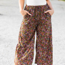  Floral Callen Flare Pants