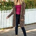  Cheetah Print Nora Cardigan