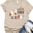 Small Tan The Boo Crew Graphic Tee