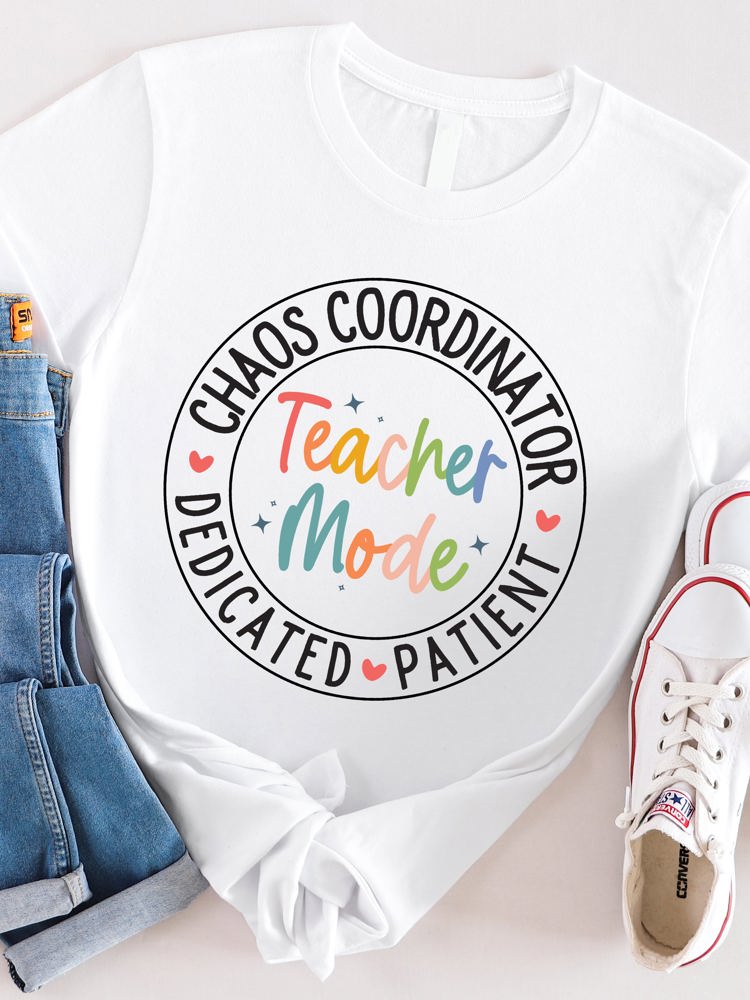 Chaos Coordinator Teacher Mode Graphic Tee