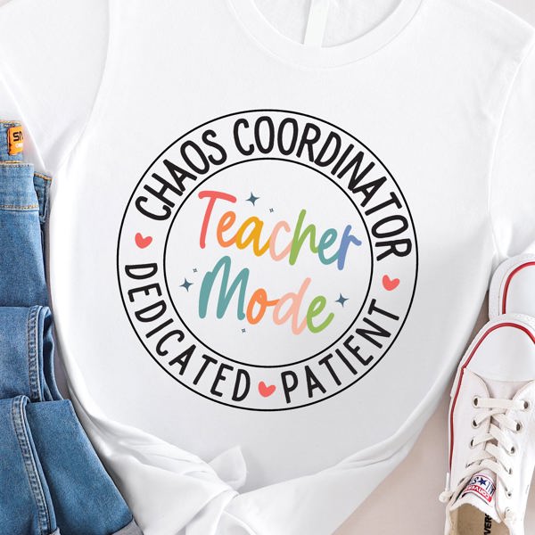 Chaos Coordinator Teacher Mode Graphic Tee