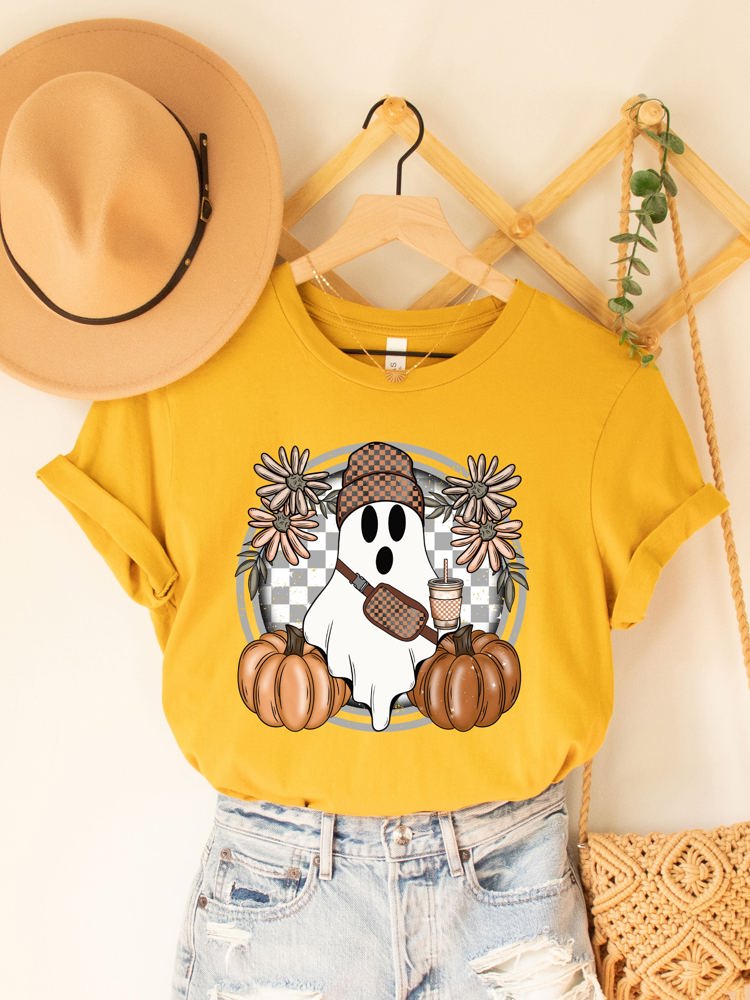 Trendy Ghost Graphic Tee