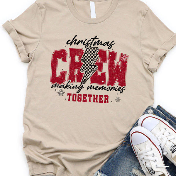 Christmas Crew Memories Together Graphic Tee