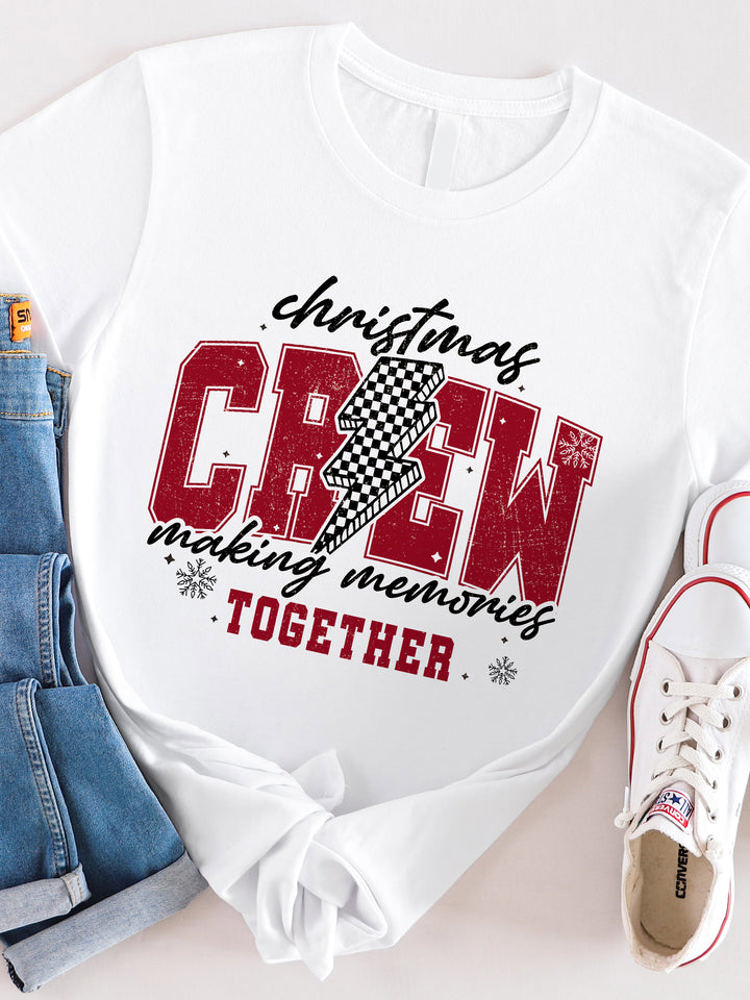 Christmas Crew Memories Together Graphic Tee