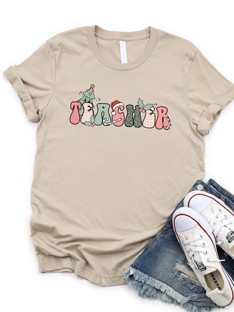 Christmas Teacher Graphic Tee