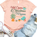  Hot Cocoa & Christmas Movies Graphic Tee