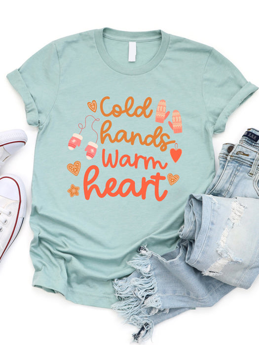 Cold Hands Warm Heart Graphic Tee