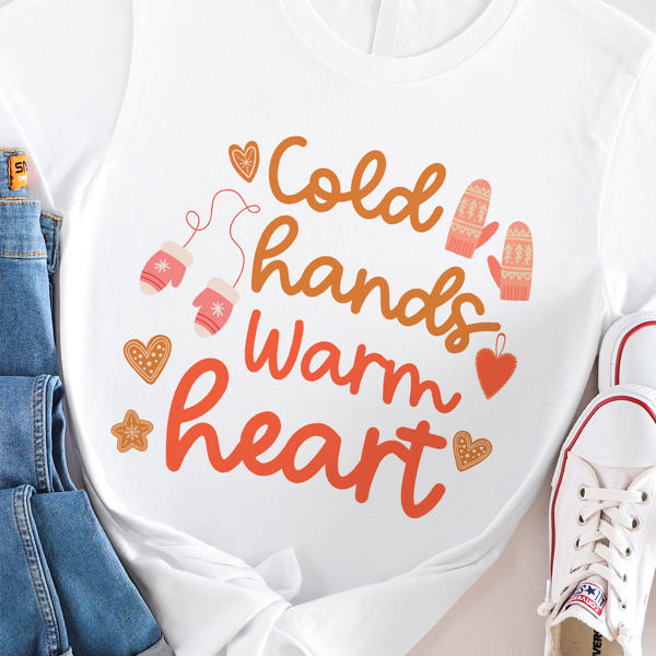 Cold Hands Warm Heart Graphic Tee