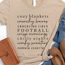 Small Tan Fall Things Graphic Tee