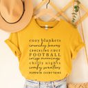 Small Yellow Fall Things Graphic Tee