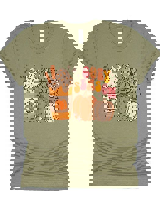 Cozy Season Pumpkin Spice Graphic Tee