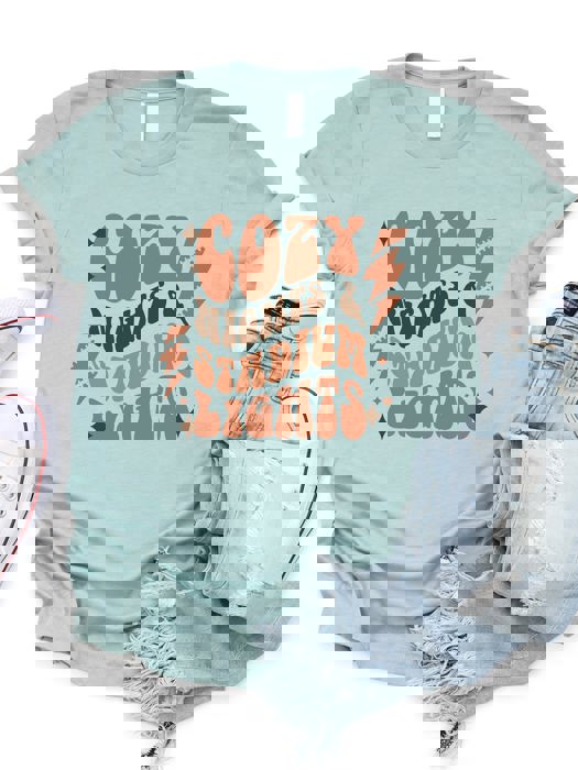 Cozy Nights Stadium Lights Graphic Tee