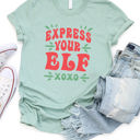  Express Your Elf Graphic Tee