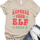  Express Your Elf Graphic Tee