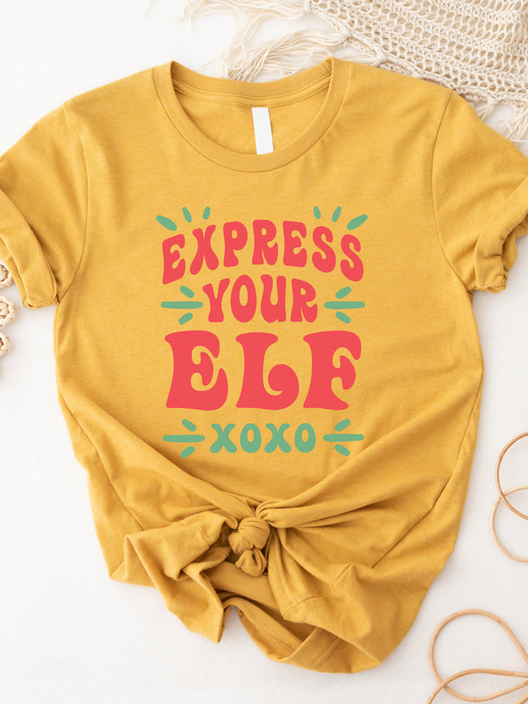 Express Your Elf Graphic Tee