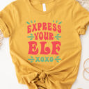  Express Your Elf Graphic Tee