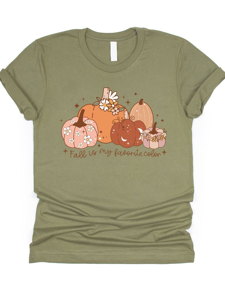 Fall Is My Favorite Color Graphic Tee