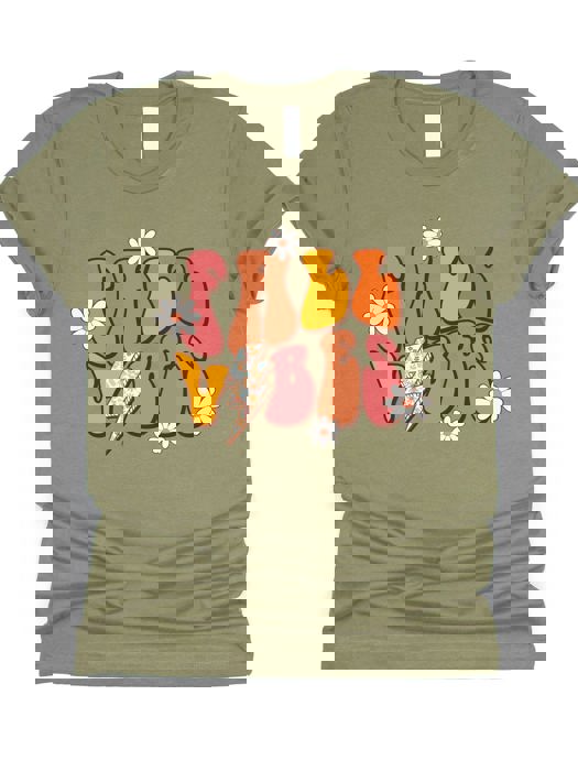 Retro Fall Vibes Graphic Tee