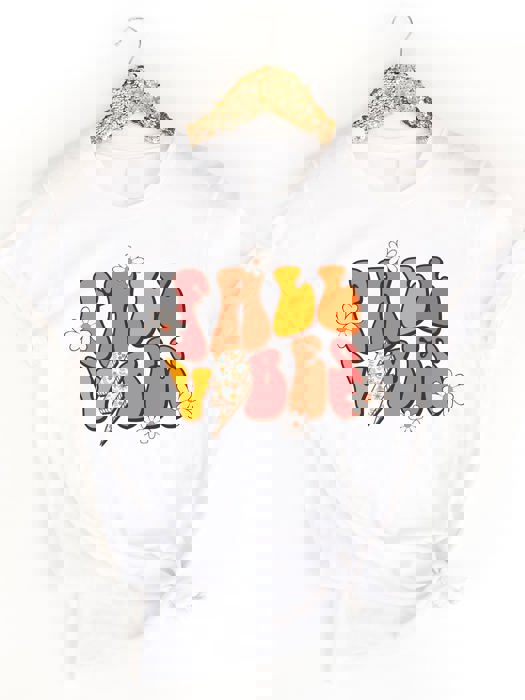 Retro Fall Vibes Graphic Tee