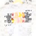 Small White Retro Fall Vibes Graphic Tee