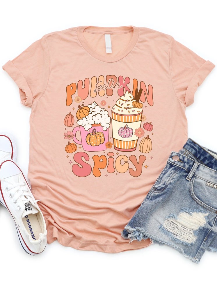 Feelin' Pumpkin Spicy Graphic Tee