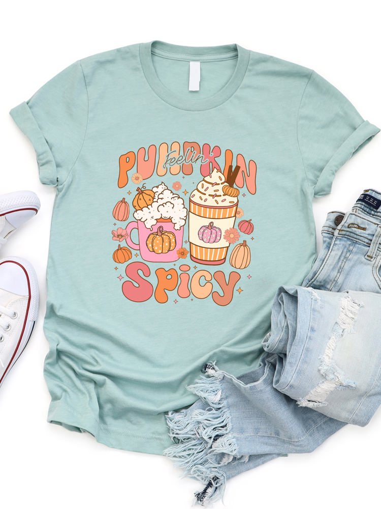 Feelin' Pumpkin Spicy Graphic Tee