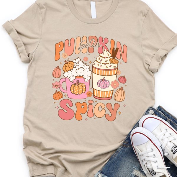 Feelin' Pumpkin Spicy Graphic Tee