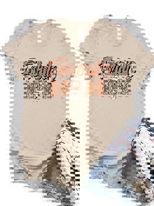 Football Mom Graphic Tee