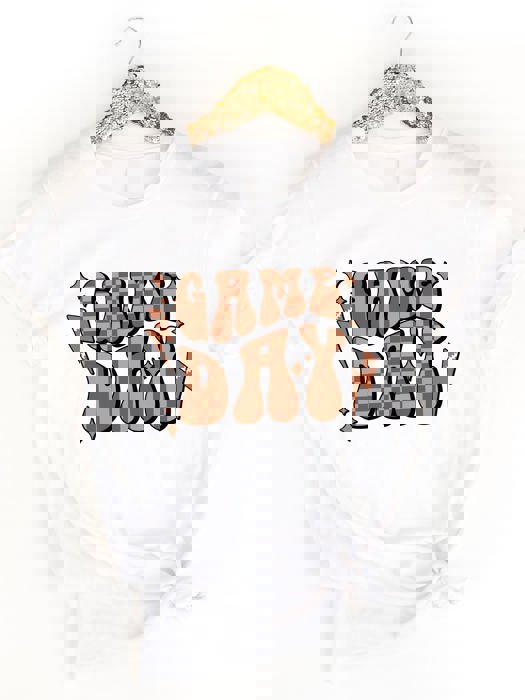 Game Day Checkered Graphic Tee