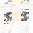 Small White Game Day Checkered Graphic Tee
