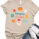 Small Tan Gangsta Wrappa Graphic Tee