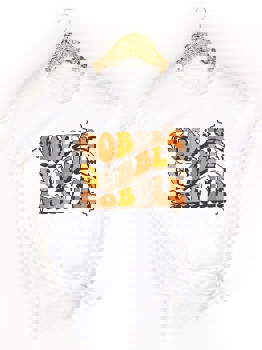 Gobble Gobble Gobble Retro Graphic Tee