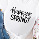  Happy Spring Graphic Tee