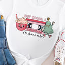  Cute Hot Cocoa & Xmas Movies Graphic Tee