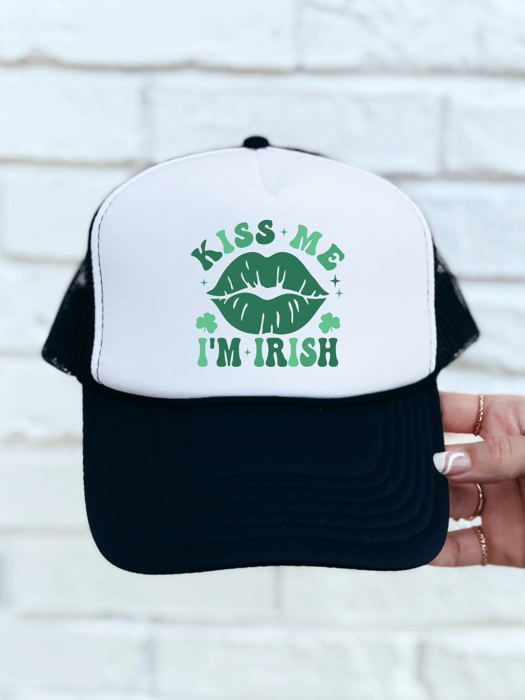 Kiss me I'm Irish Trucker Hat