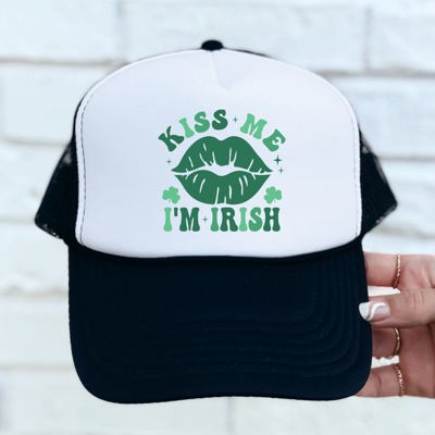 Kiss me I'm Irish Trucker Hat