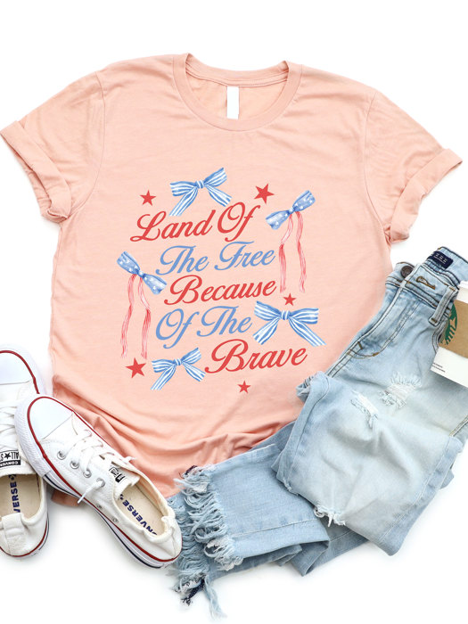 Land Of The Free Graphic Tee