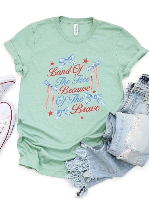Land Of The Free Graphic Tee
