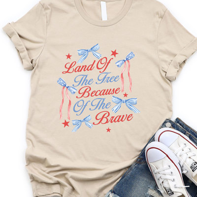 Land Of The Free Graphic Tee